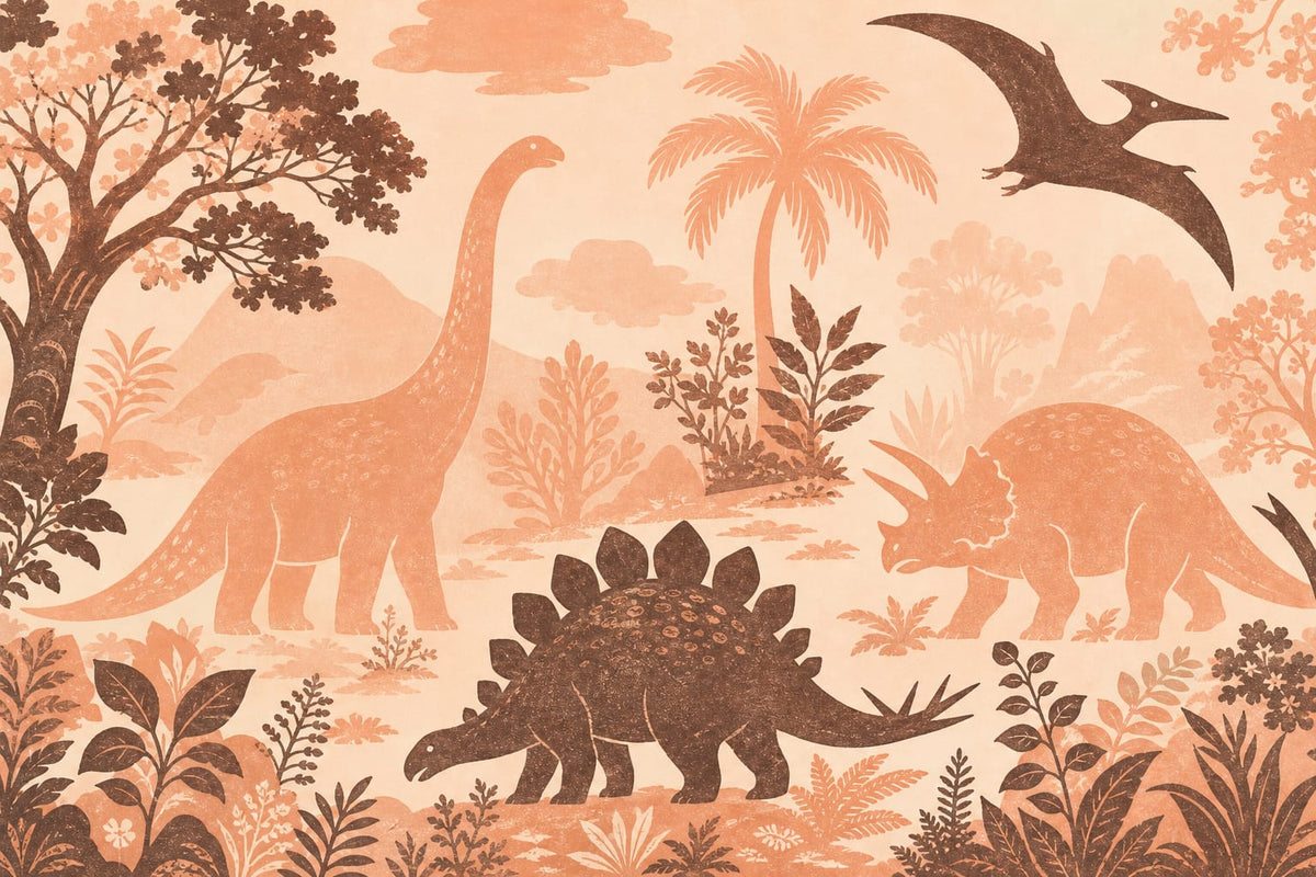 Cream Design Wallpaper Mural product view