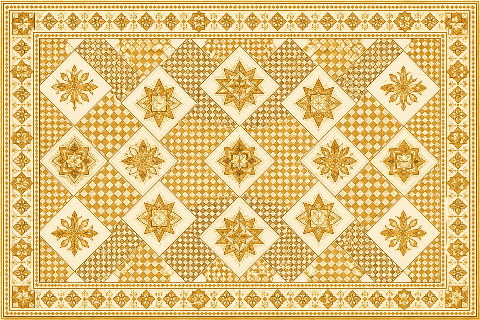 Cream Design Wallpaper Mural