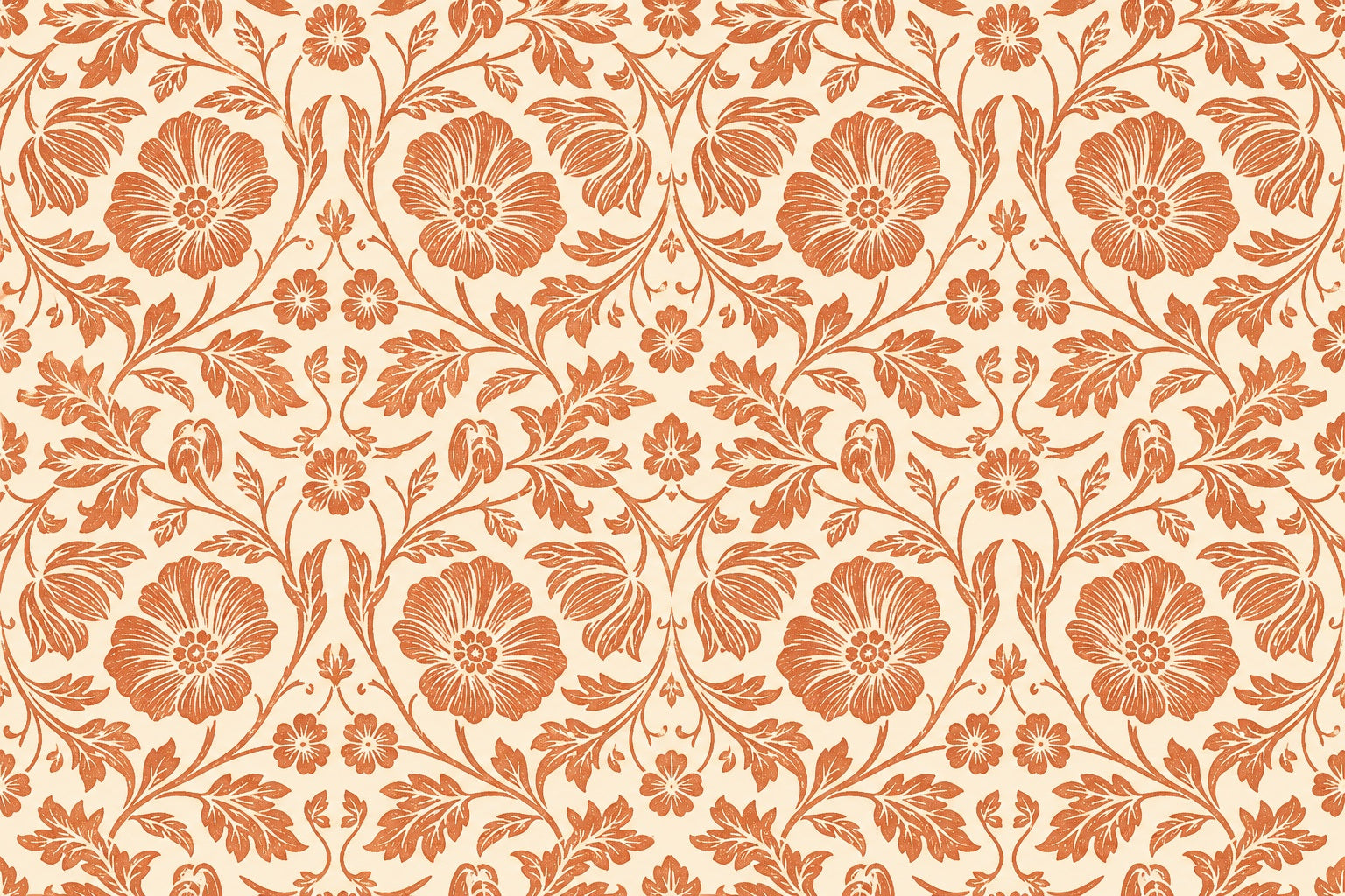 Cream Design Wallpaper Mural