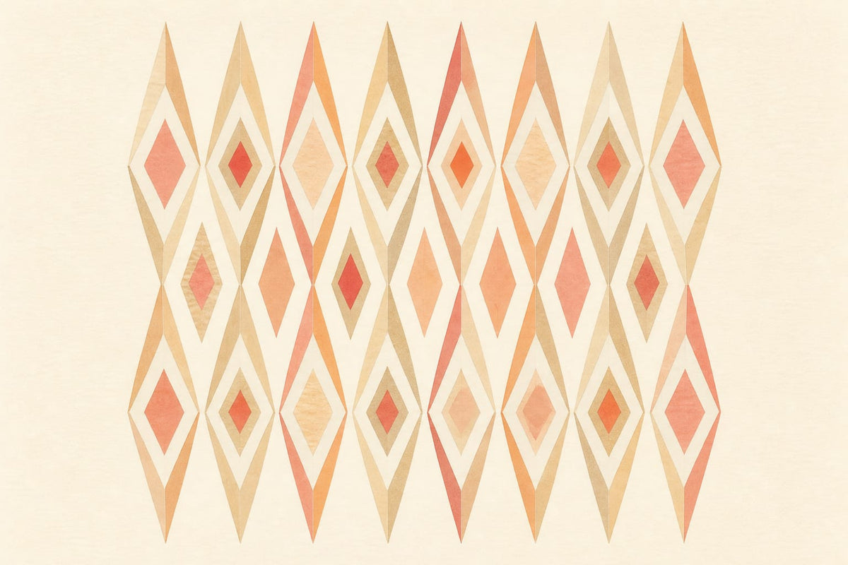 Cream Design Wallpaper Mural product view