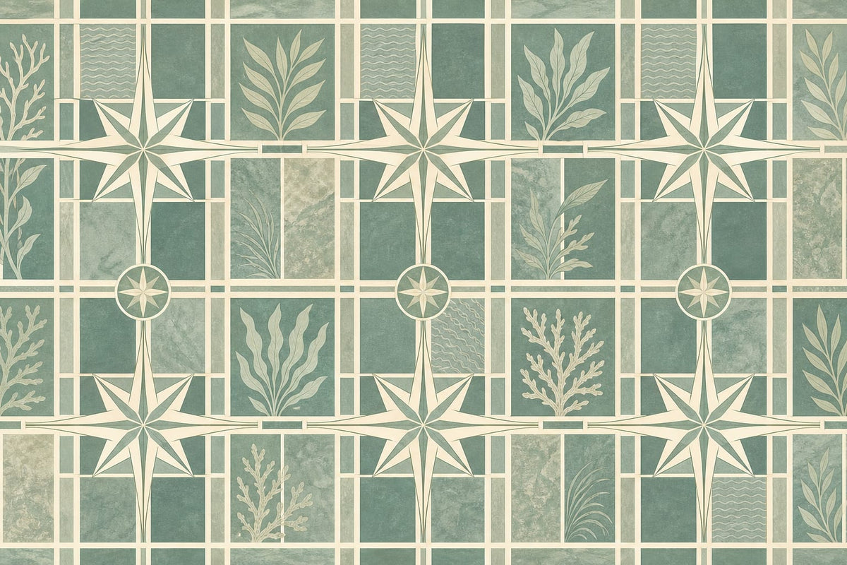 Cream Design Wallpaper Mural product view