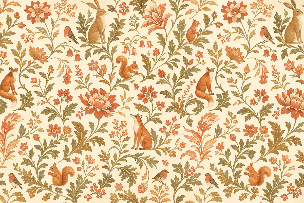 Cream Design Wallpaper Mural product view