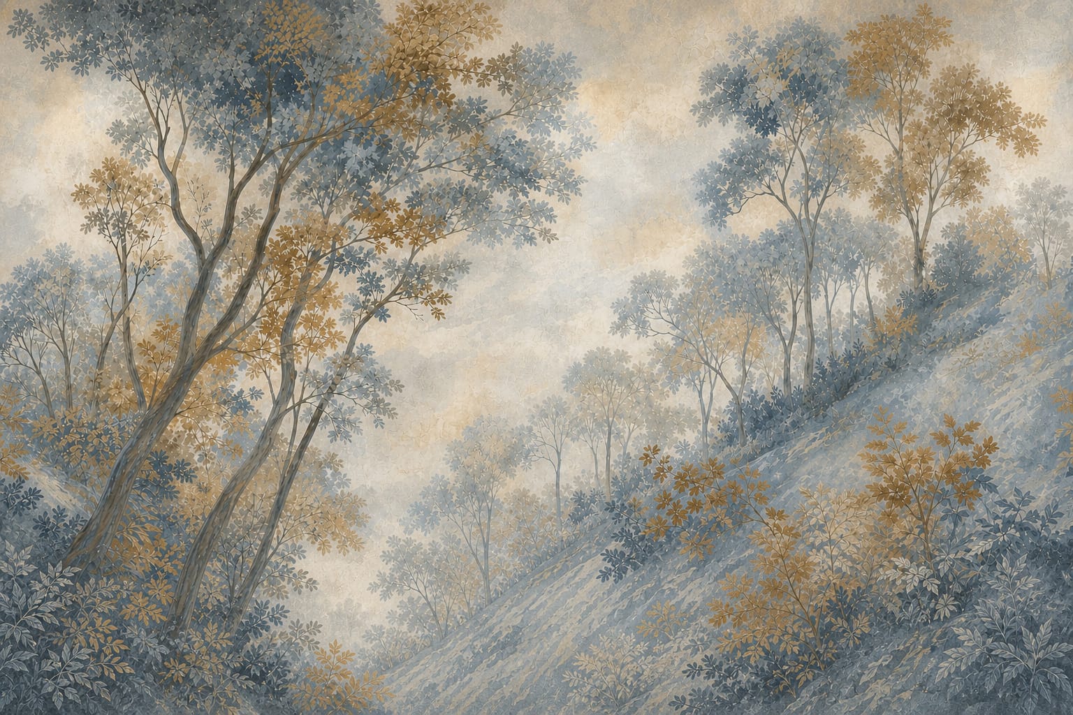 Cream Design Wallpaper Mural