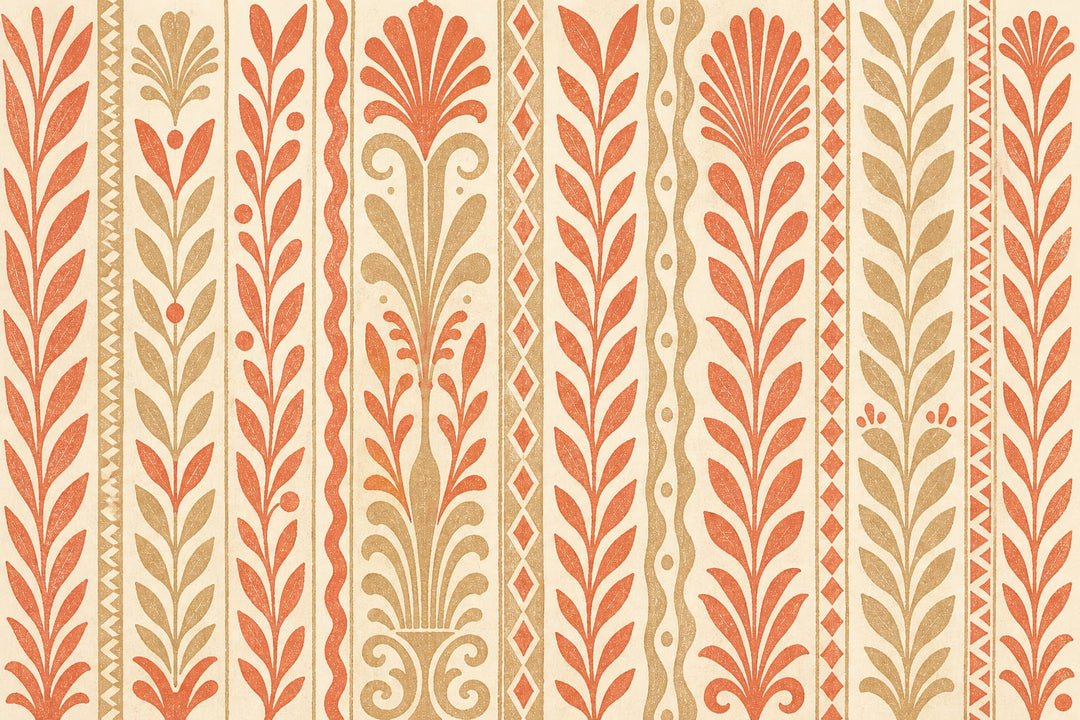 Cream Design Wallpaper Mural product view