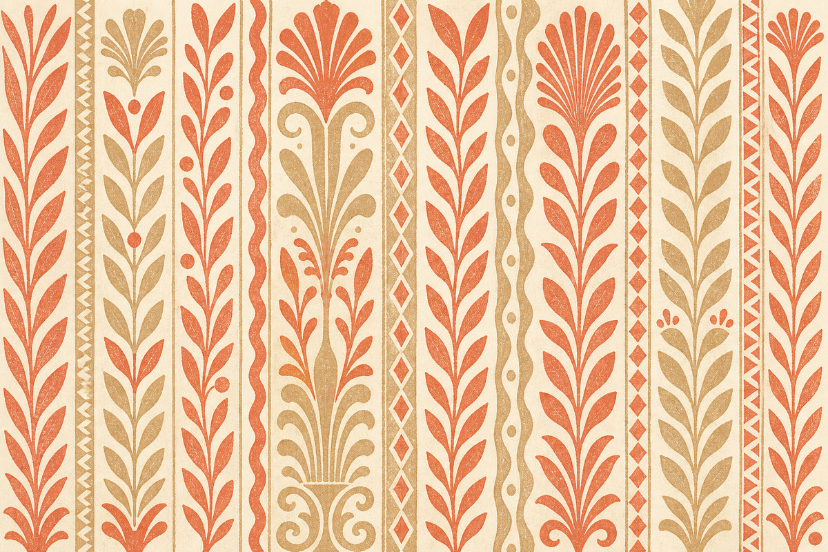 Cream Design Wallpaper Mural product view