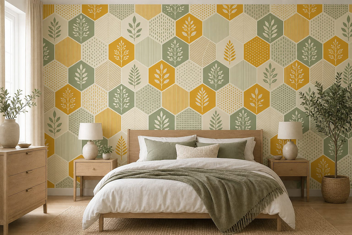 Cream Design Wallpaper Mural product view