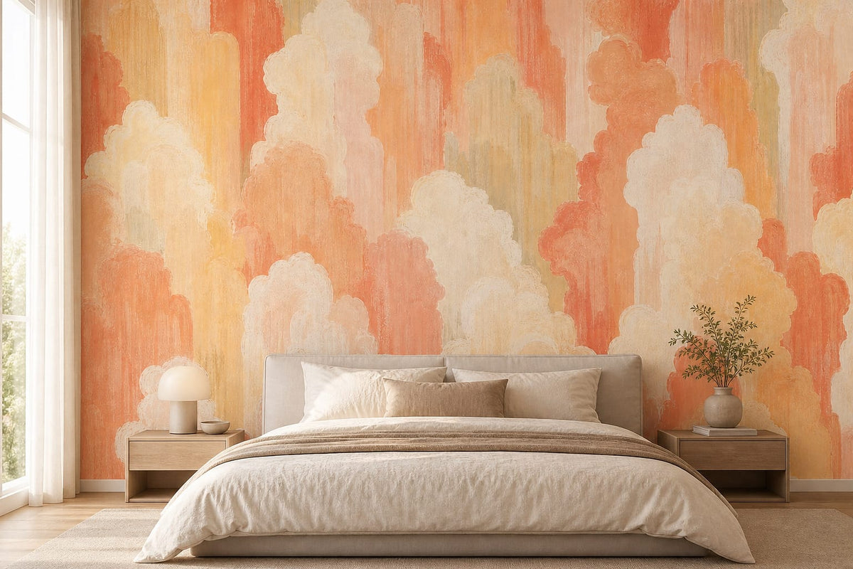 Cream Design Wallpaper Mural product view