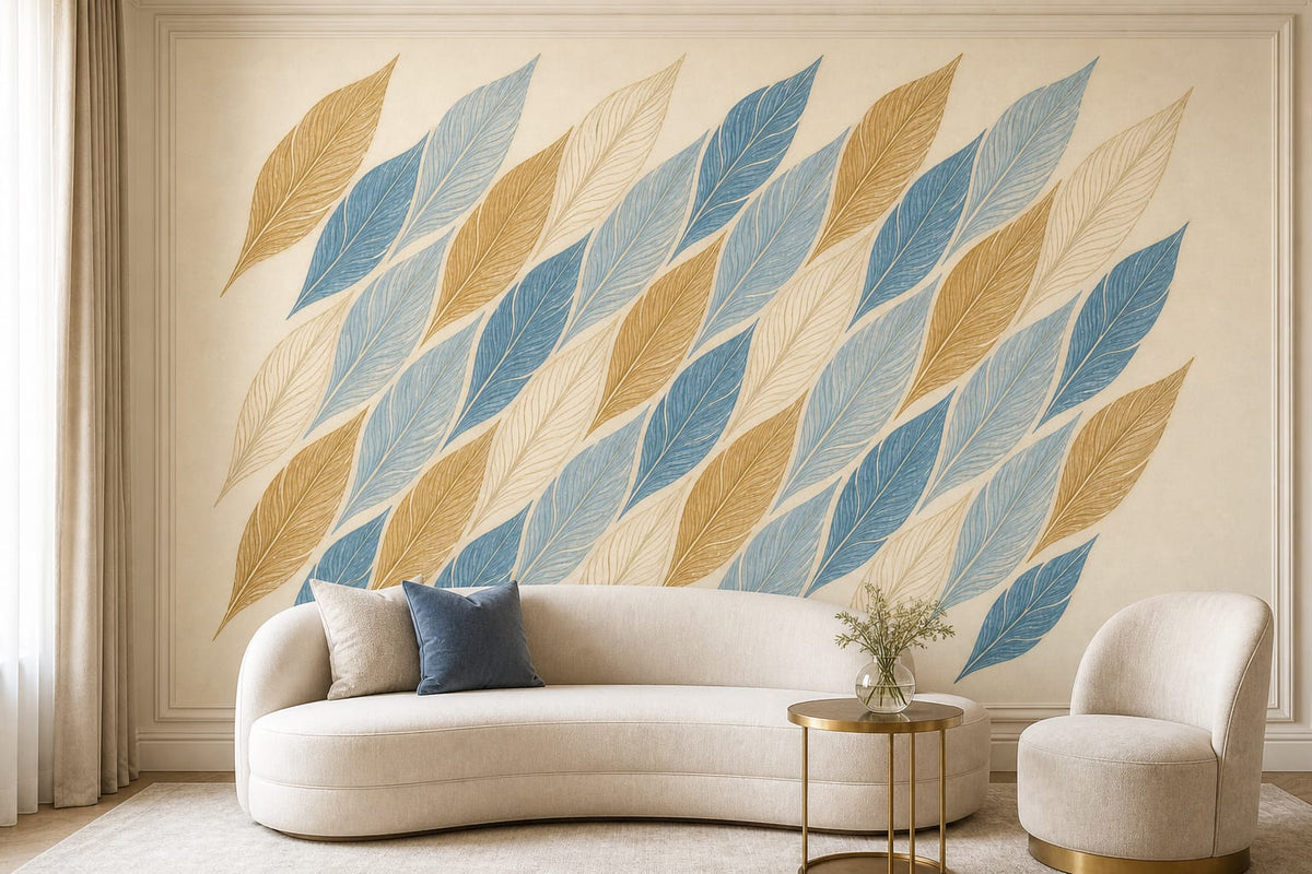 Cream Design Wallpaper Mural product view