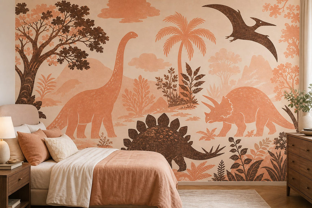 Cream Design Wallpaper Mural product view
