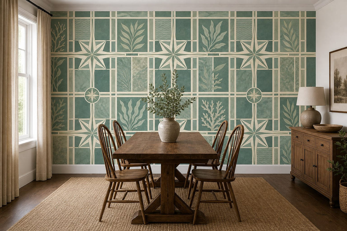 Cream Design Wallpaper Mural product view