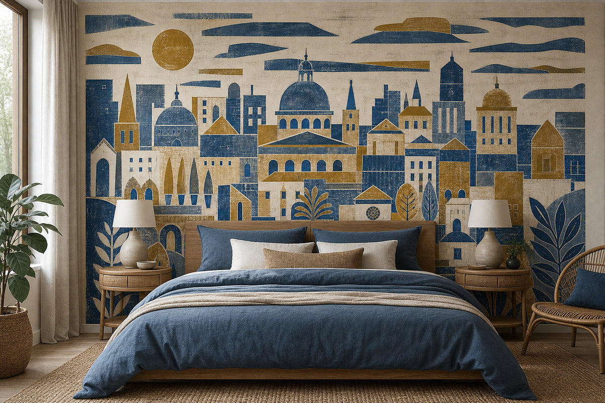 Cream Design Wallpaper Mural product view