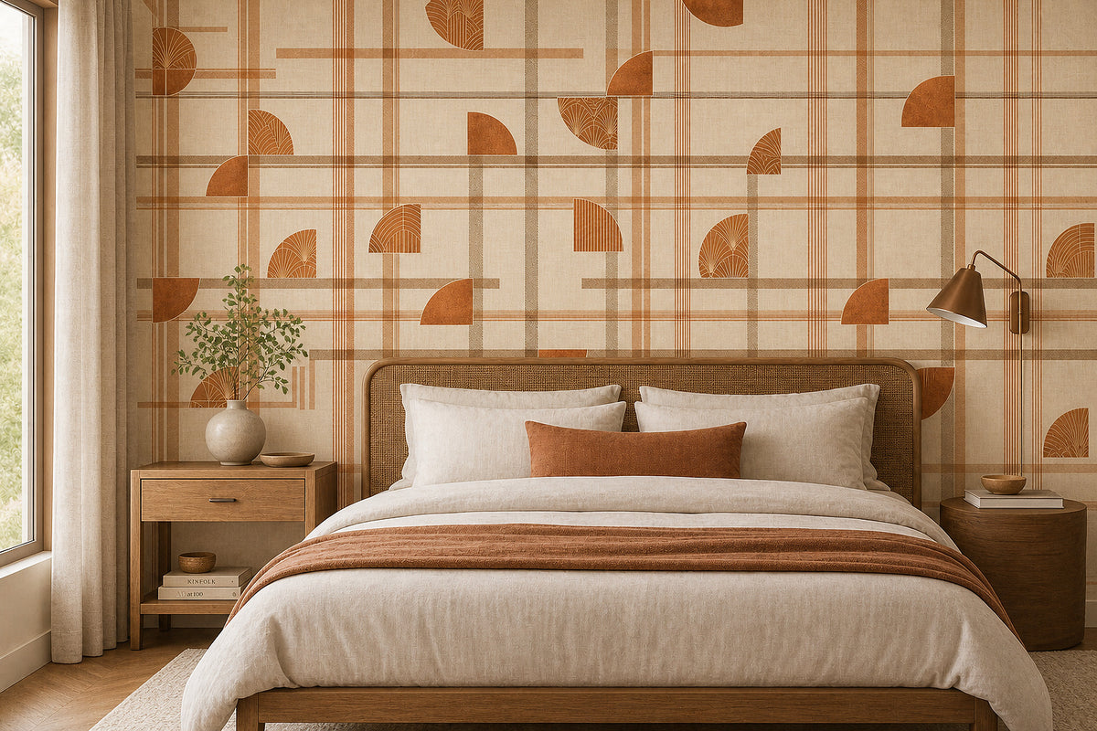 Cream Design Wallpaper Mural product view