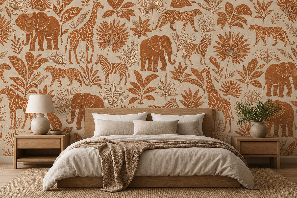 Cream Design Wallpaper Mural product view