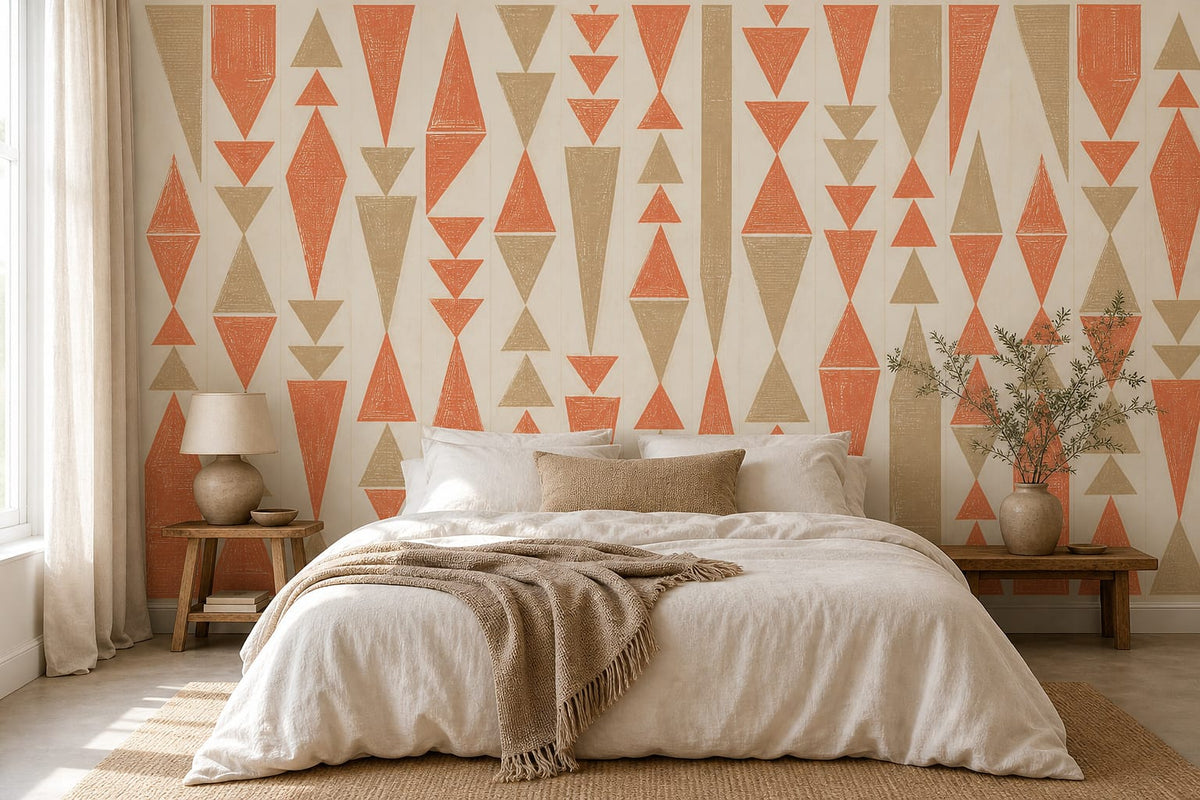 Cream Design Wallpaper Mural product view