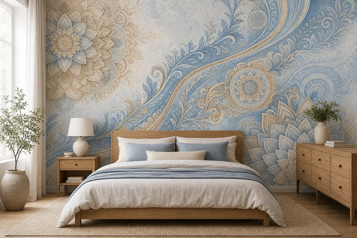 Cream Design Wallpaper Mural product view