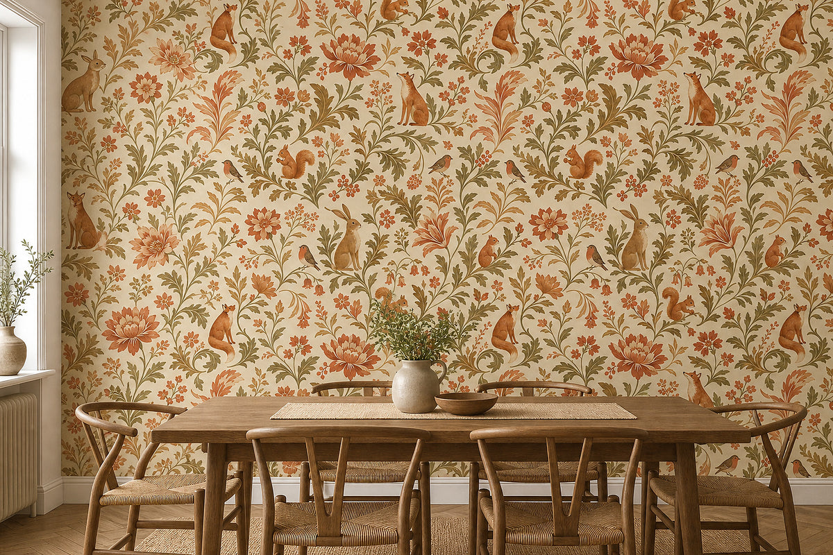 Cream Design Wallpaper Mural product view