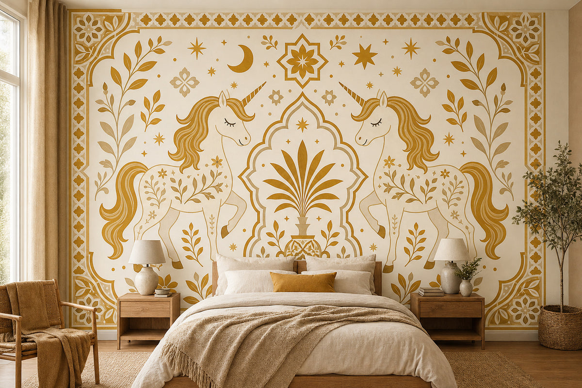 Cream Design Wallpaper Mural product view