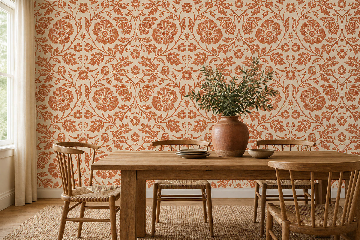 Cream Design Wallpaper Mural product view