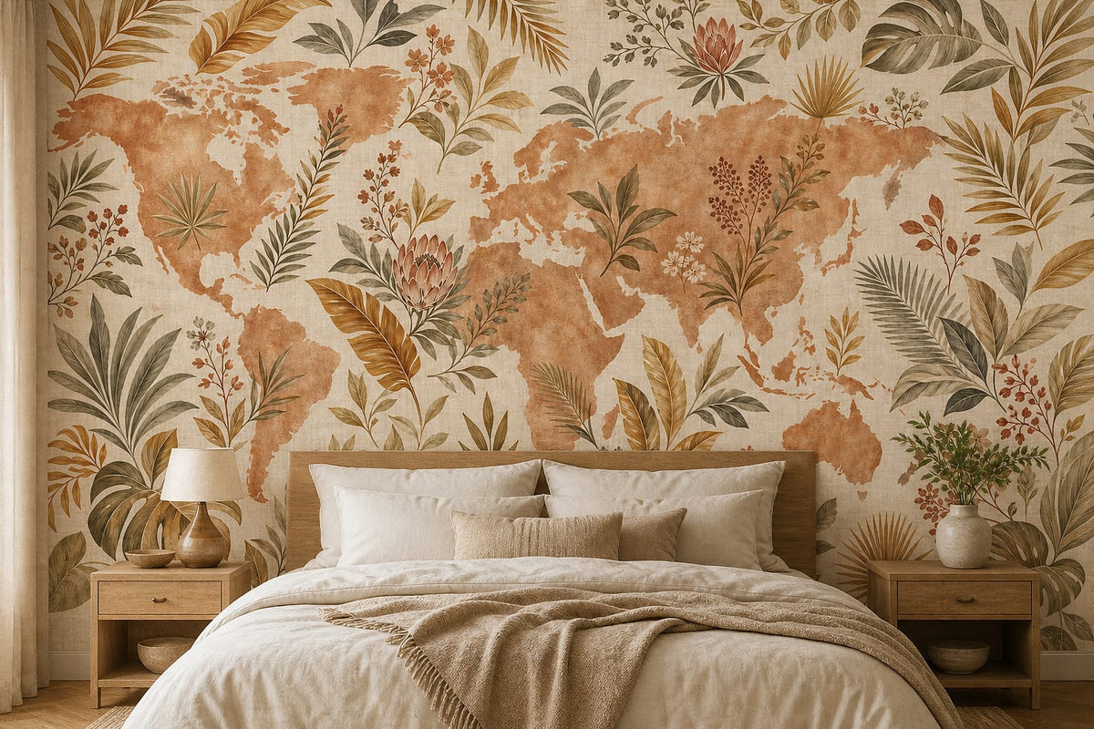 Cream Design Wallpaper Mural product view