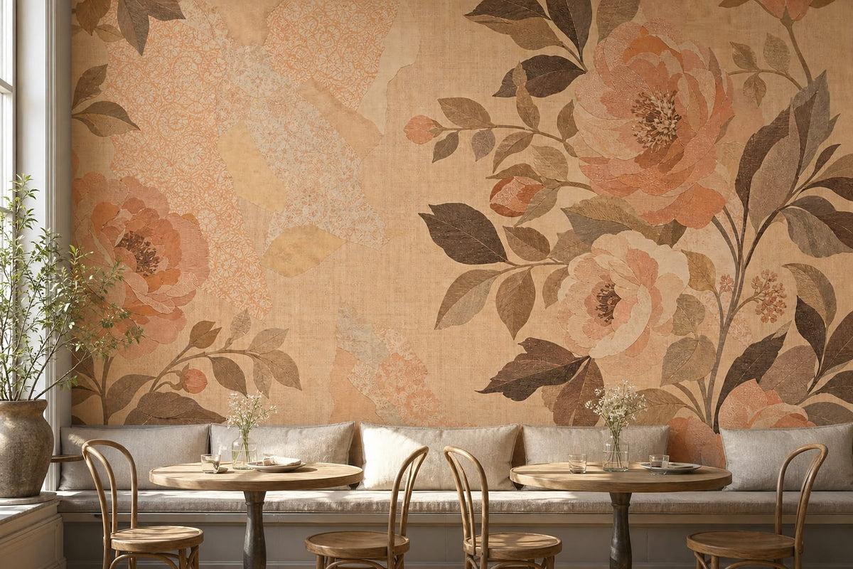 Cream Design Wallpaper Mural product view