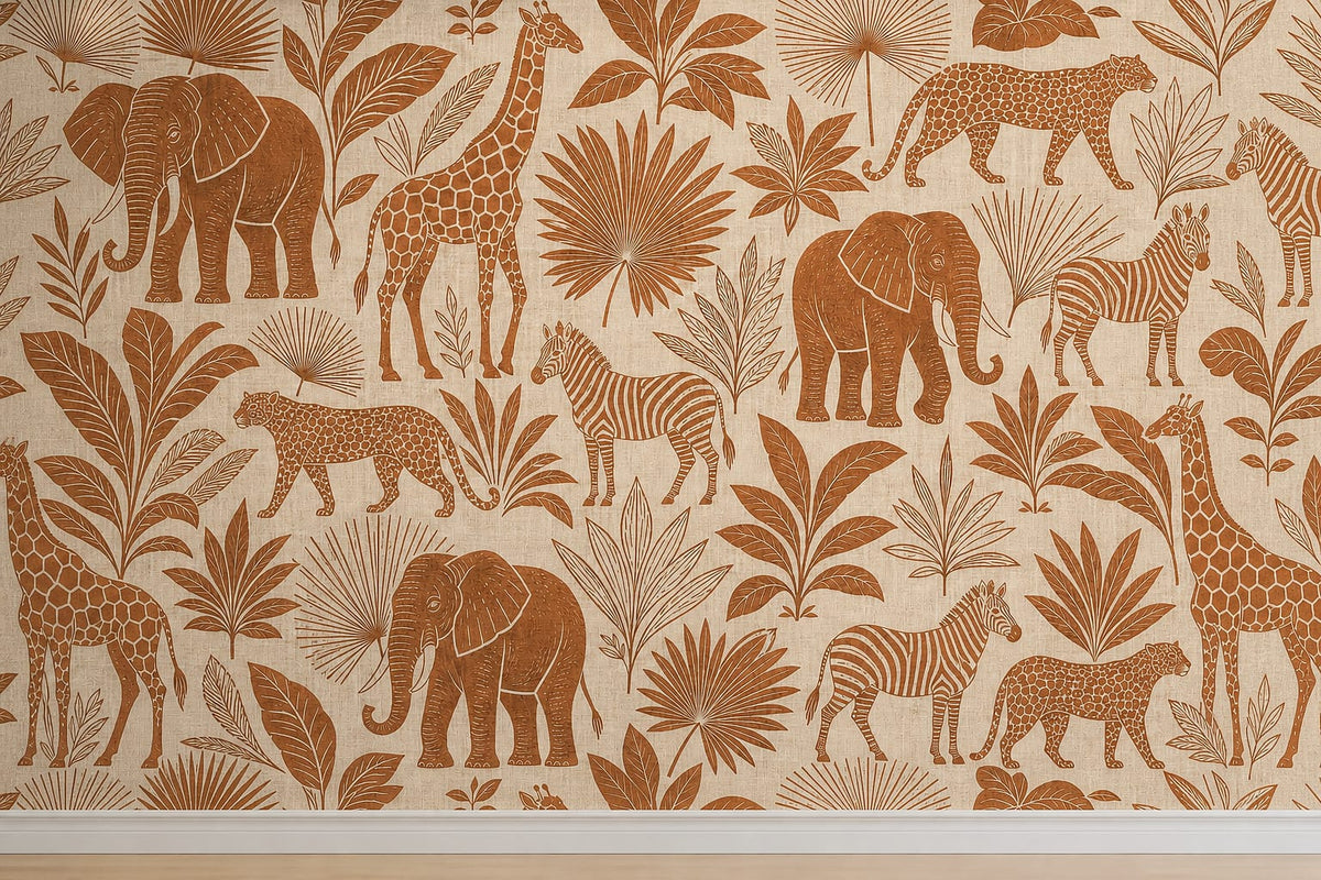 Cream Design Wallpaper Mural product view
