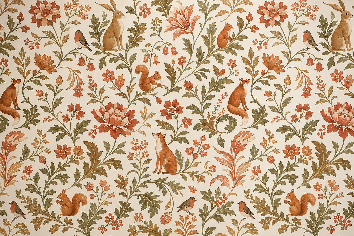 Cream Design Wallpaper Mural product view