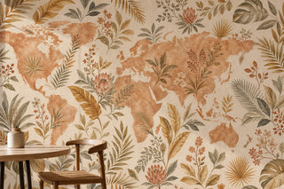 Cream Design Wallpaper Mural