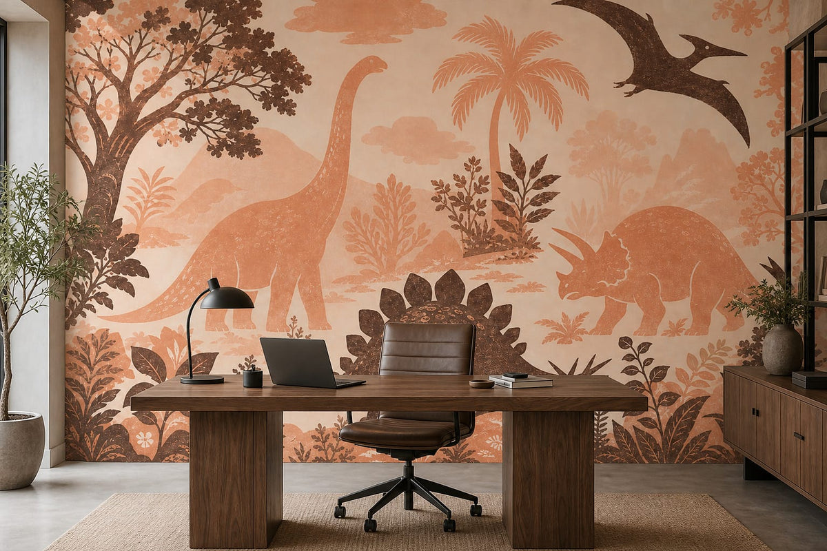 Cream Design Wallpaper Mural product view