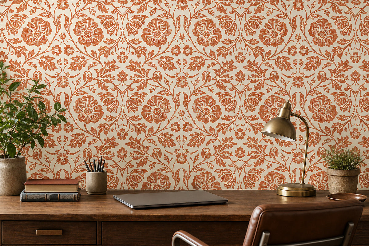 Cream Design Wallpaper Mural product view