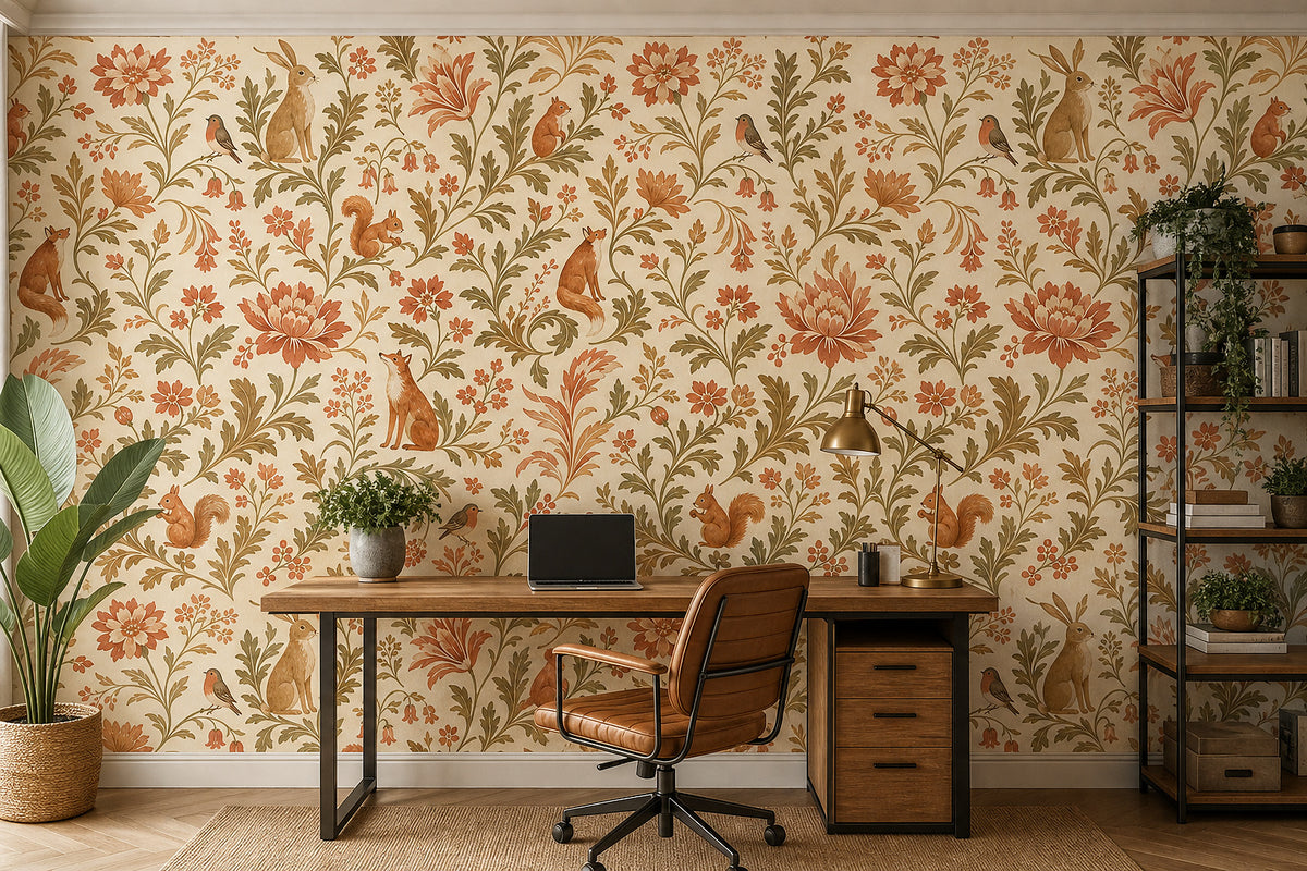 Cream Design Wallpaper Mural product view