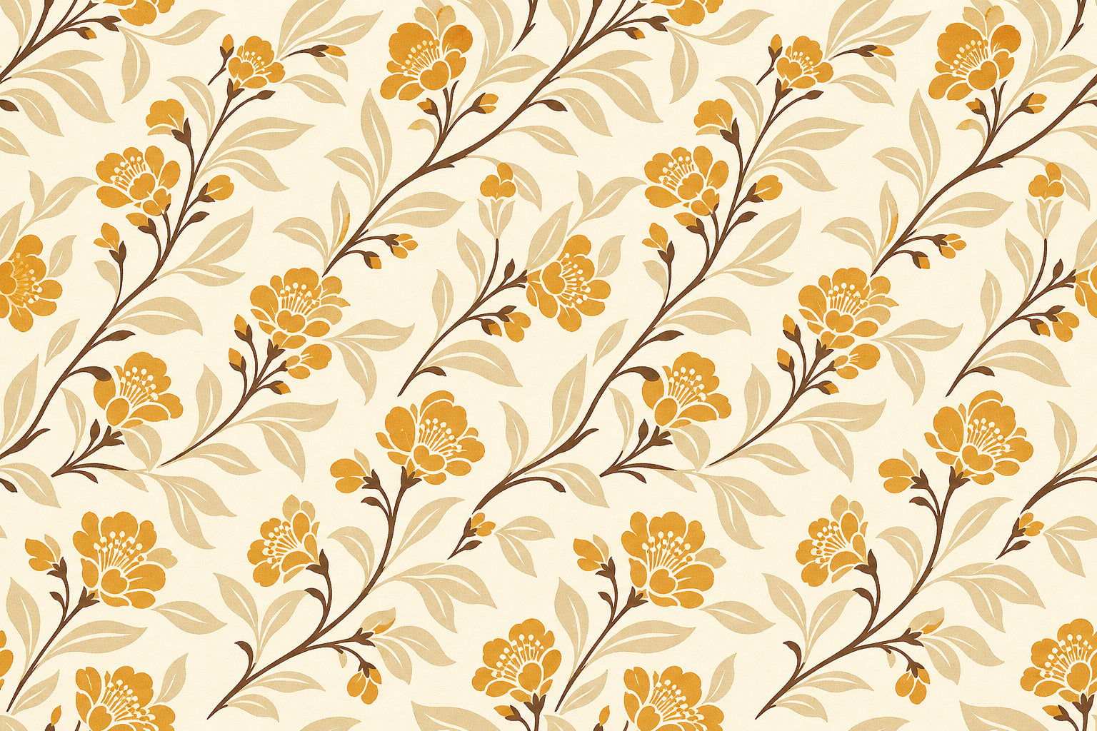 Amber Design Wallpaper Mural