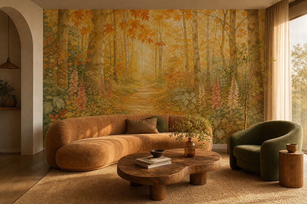 Amber Maple Wallpaper Mural product view