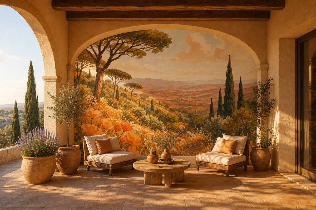 Apricot Apricot Wallpaper Mural product view