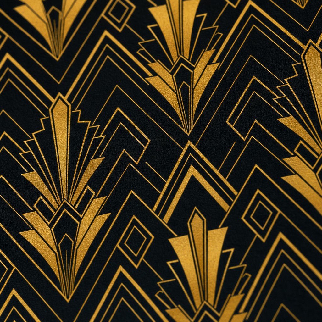 Black Gold Wallpaper Mural product view