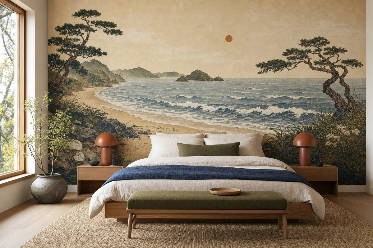 Blue Design Wallpaper Mural product view