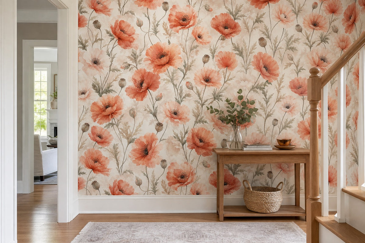 Blue Design Wallpaper Mural product view