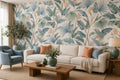 Blue Design Wallpaper Mural