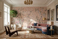 Soft Pink Blossom Riverside Wallpaper Mural