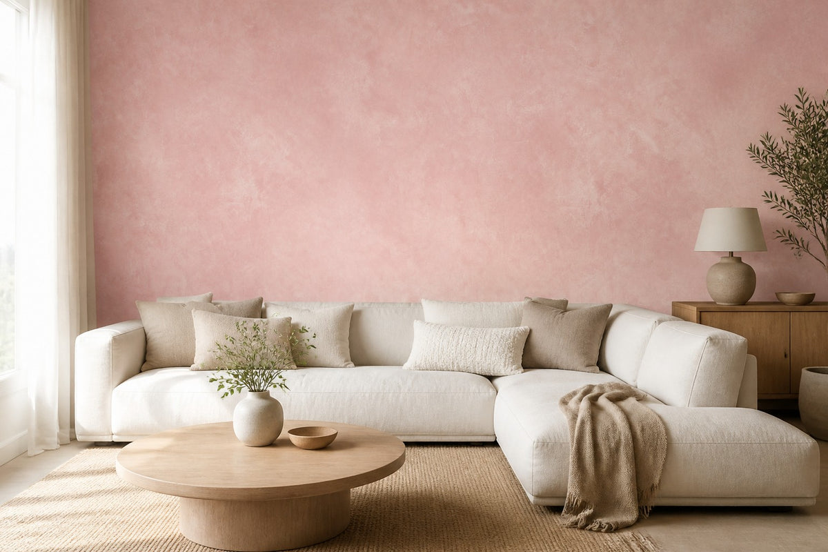Blush Soft Wallpaper Mural product view
