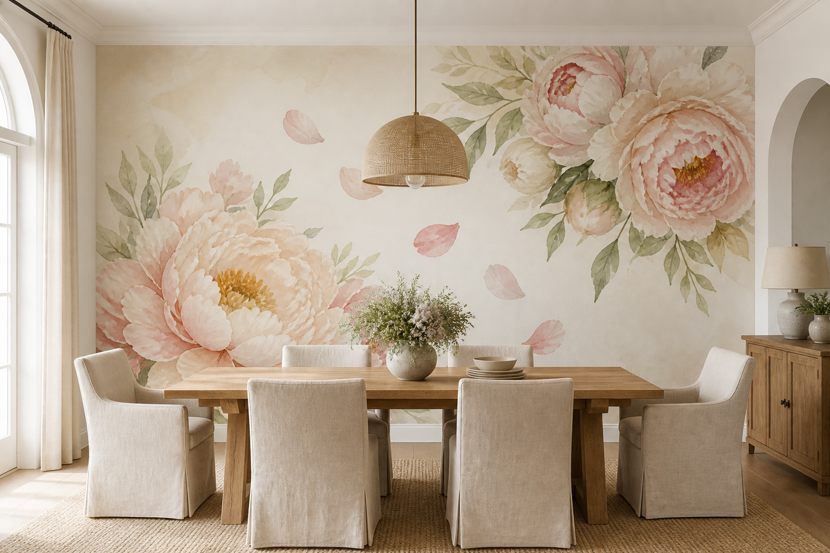 Blush Design Wallpaper Mural product view