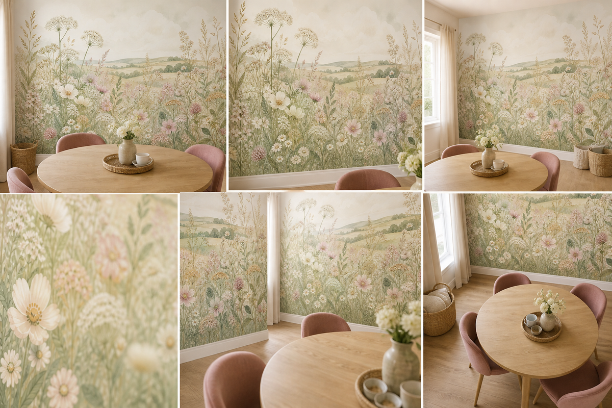 Blush Design Wallpaper Mural product view