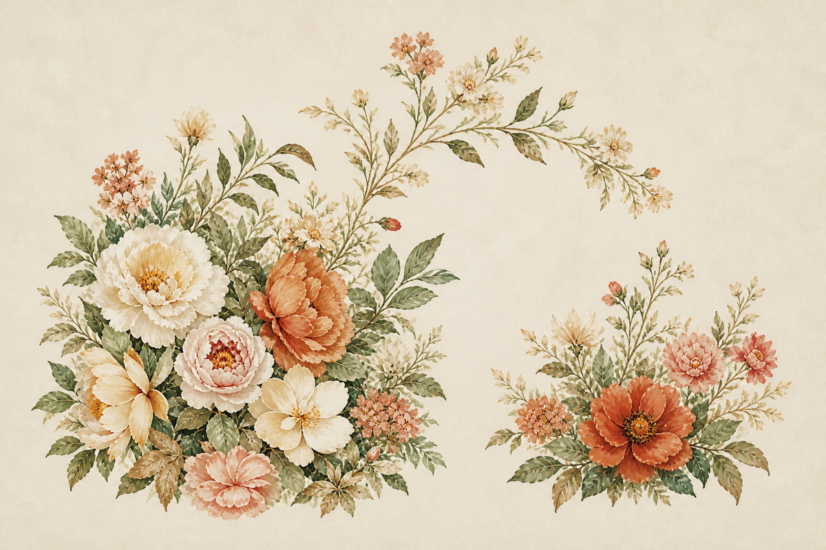 Blush Design Wallpaper Mural product view