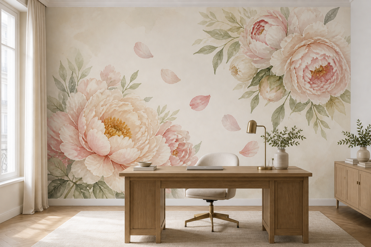 Blush Design Wallpaper Mural product view
