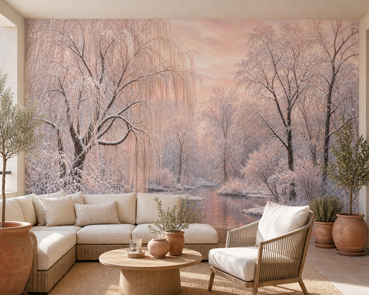 Blush Design Wallpaper Mural product view
