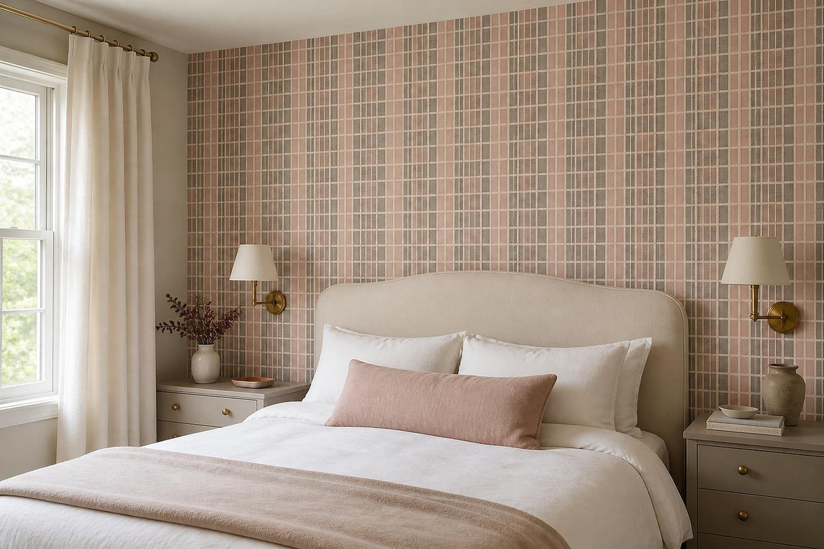 custom botanical neutral bedroom peel and stick removable non woven vinyl wallpa scene