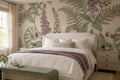 Purple Tall Foxgloves For Wallpaper Mural