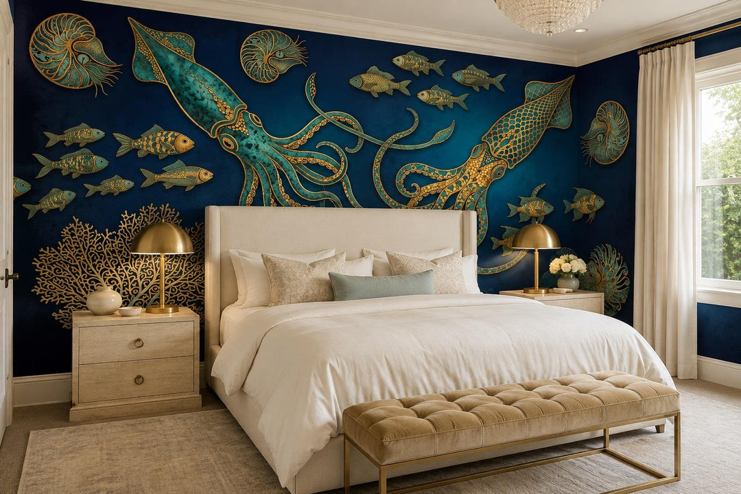 custom botanical neutral bedroom stick on removable non woven vinyl wallpaper mu scene