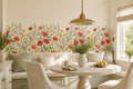 Orange Poppies Meadow Wallpaper Mural