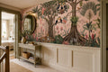 Pink Tropical Birds Jungle Wallpaper Mural