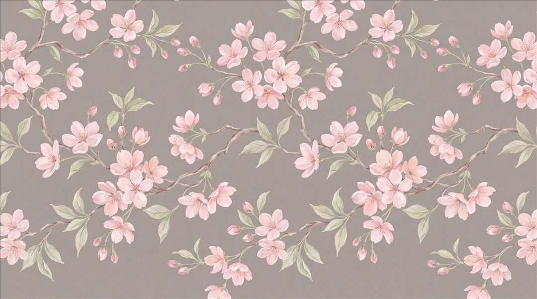 custom botanical neutral interior peel and stick removable non woven vinyl wal main